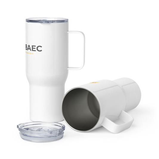 Innov8AEC Travel mug with a handle